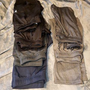 lot of men's old navy active dry pants, size SMALL